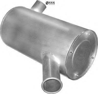 POLMO 64.01 End Silencer